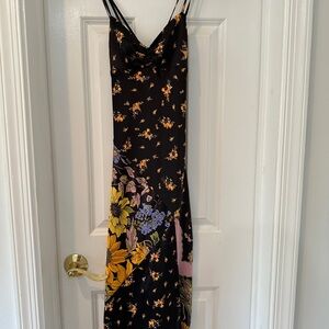 Urban Outfitters Floral Black Dress